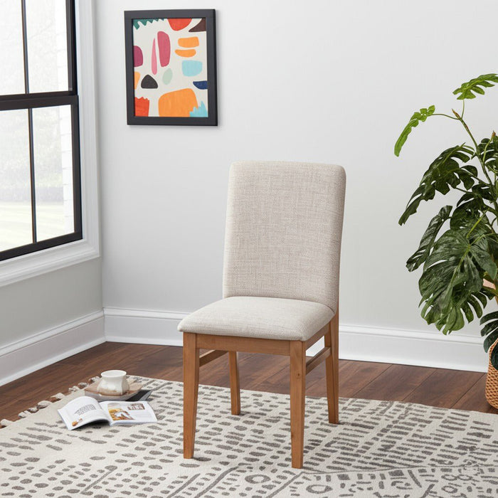 Alpine Furniture Olejo Side Chairs, Natural