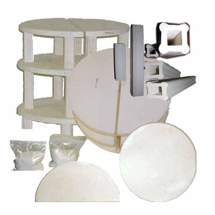 Olympic Kilns Furniture Kit for 18" Gas-Updraft Torchbearer Kilns