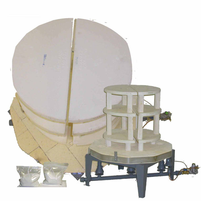 Olympic Kilns Furniture Kit for 23" Gas-Updraft Torchbearer Kilns