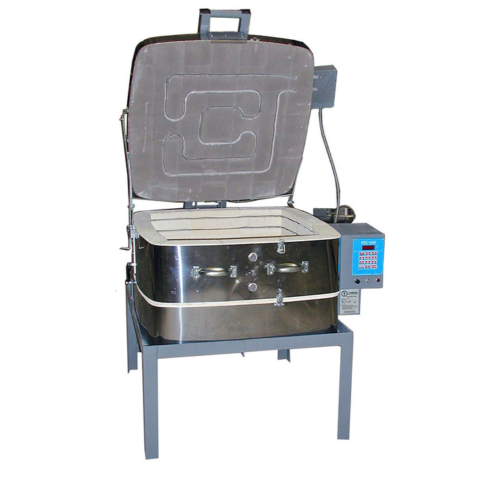 Olympic Kilns GF314ETLC Square Glass Kiln with Clamshell Lid