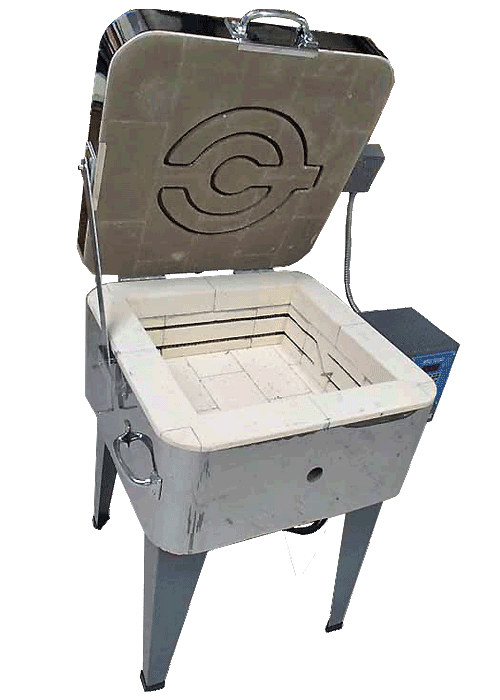 Olympic Kilns Quatro 16 120V Square Glass Kiln, photo 2