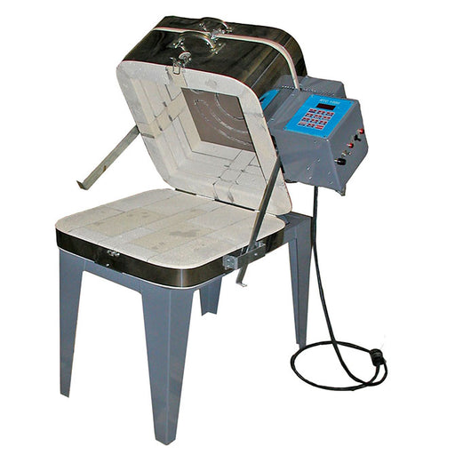 Olympic Kilns Square 146GFETLC 120V Glass Kiln with Clamshell Lid
