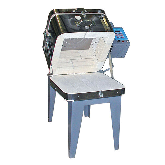 Olympic Kilns Square 149GFETLC Glass Kiln with Clamshell Lid