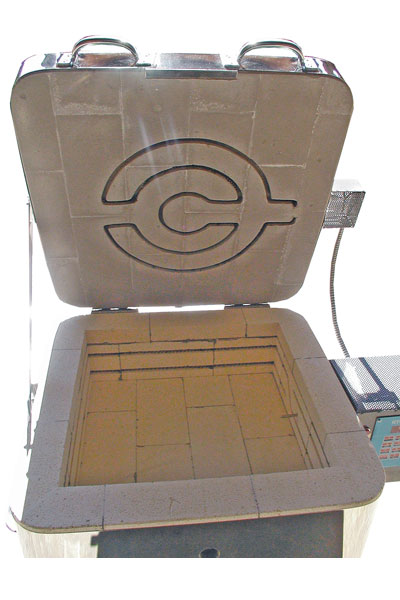 Olympic Kilns Square 186GFE 120V Glass Kiln, photo 3