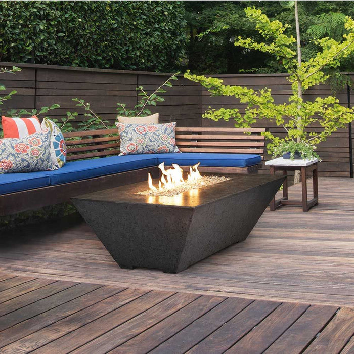 Grand Canyon Olympus Rectangular 72"L x 24"H Gas Fire Pit Table