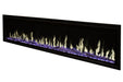 Orion Slim 76" Heliovision Virtual Recessed / Wall Mount Electric Fireplace - view 19