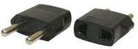Australia to European 2 Round Pin Travel Plug Adapter GS-104