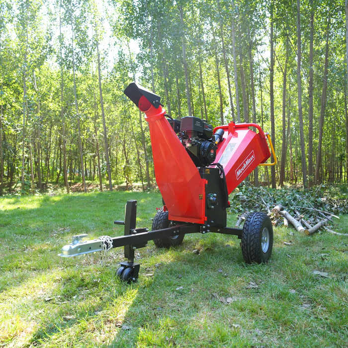 6 inch E-start ZONSEN 459cc 15hp Gasoline Engine Powered Drum Wood Chipper ,  P4206