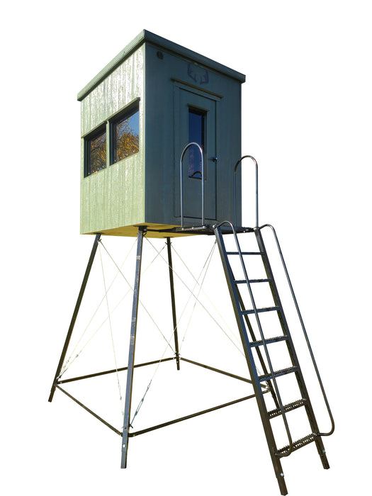 Boonetown Palace 5x6 Square Comfort Hunter hunting blind view