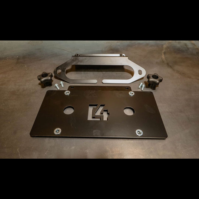 C4 Fabrication Hawse License Plate Mount – image 2 of 5