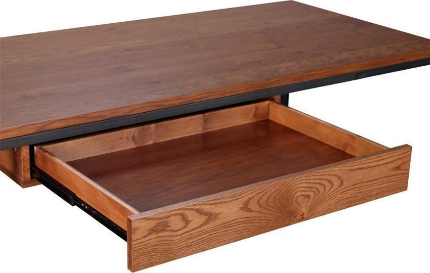 Omni Return Desk - Steel Base