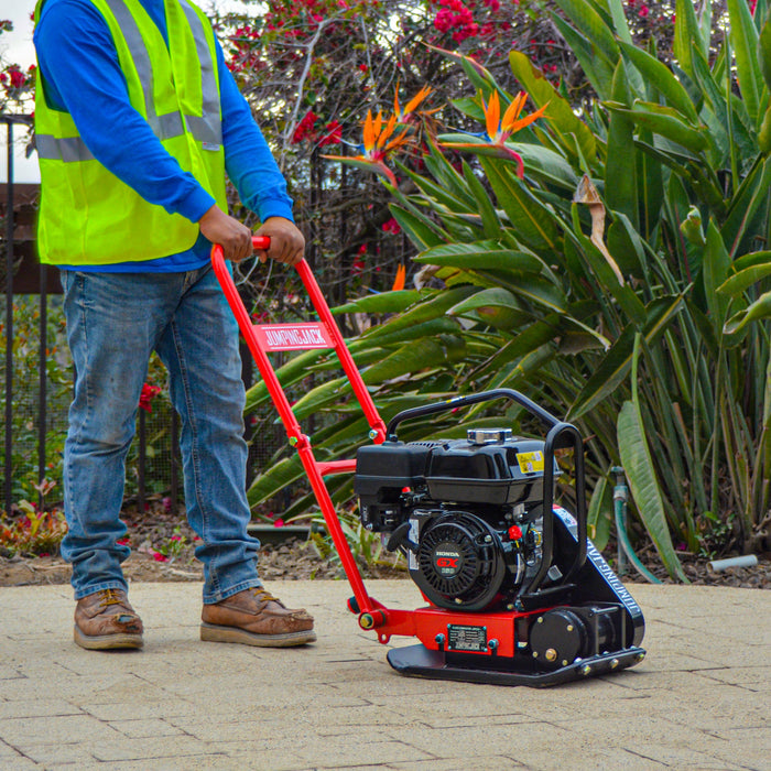 Tomahawk Power 5.5 HP Honda Vibratory Plate Compactor for Soil Compaction Tamper 3 Year Warranty - Alternate View