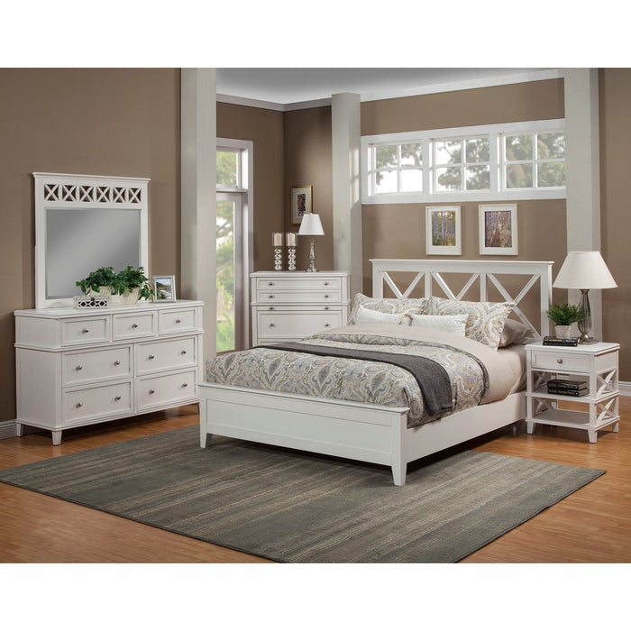 Alpine Furniture Bed, White