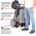 Tomahawk Power Commercial 38" Push Sweeper with Triple Power Brooms Concrete Vibrators - View 11