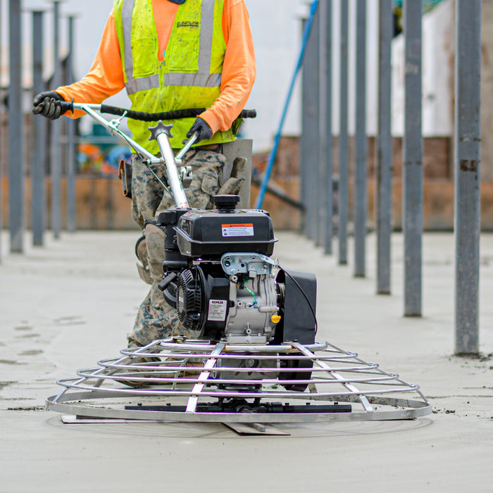 Tomahawk Power 46" Concrete Power Trowel 14HP Kohler Float Pan Screed Edge Cement Finishing Tool - Product Image 9