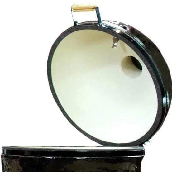 Primo Kamado Round Ceramic Charcoal Grill PGCRH (Grill ONLY) - Detail View