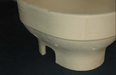 Primo Oval Large Ceramic Firebox Replacement Part PG0177503 - Detail View