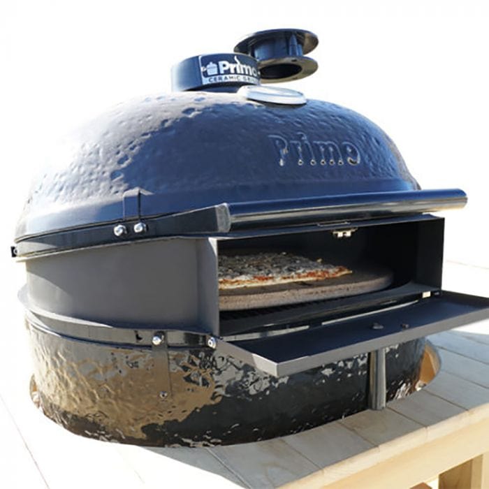Primo Pizza Oven Insert for Round Charcoal Grill PGRP - Side View