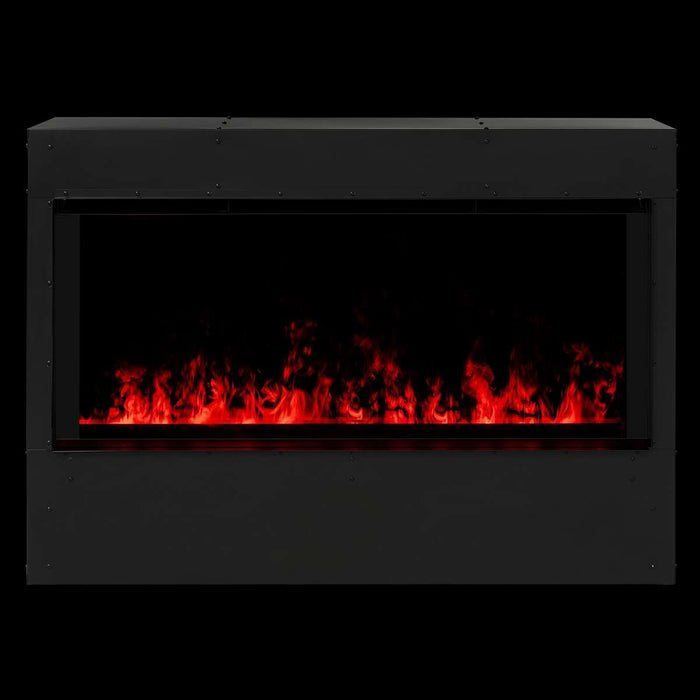 Dimplex Optimyst RGB Pro Box 40" Water Vapor Built-In Electric Fireplace - red flame color