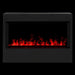 Dimplex Optimyst RGB Pro Box 40" Water Vapor Built-In Electric Fireplace - red flame color