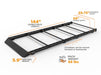 Flatline Van Co. 2014-2026 Ram ProMaster Van Low Pro Roof Rack 159" High Roof – image 12 of 15