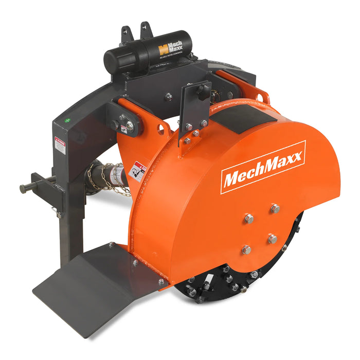 3-Point PTO Stump Grinder & 60'' PTO Flail Mower Combo, SG24&EFS60 — view 27
