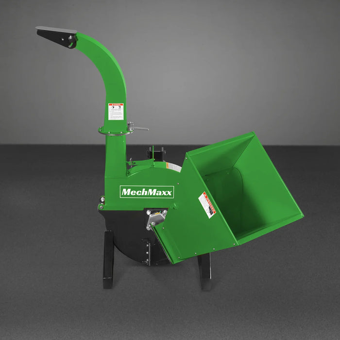 3 Point PTO Wood Chipper Attachment For Tractors Up To 45HP (PTO Shaft Included), BX42S
