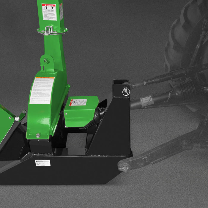 3 Point PTO Wood Chipper Attachment For Tractors Up To 45HP (PTO Shaft — view 25