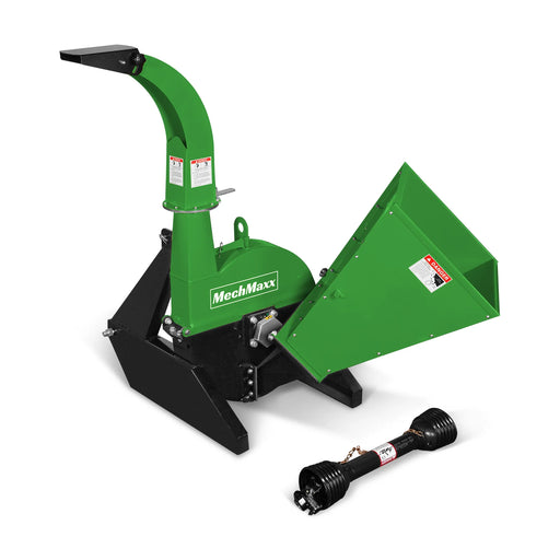 3 Point PTO Wood Chipper Attachment For Tractors Up To 45HP (PTO Shaft