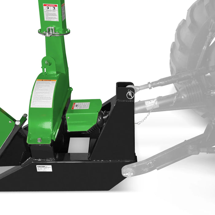 3 Point PTO Wood Chipper Attachment For Tractors Up To 45HP (PTO Shaft Included), BX42S