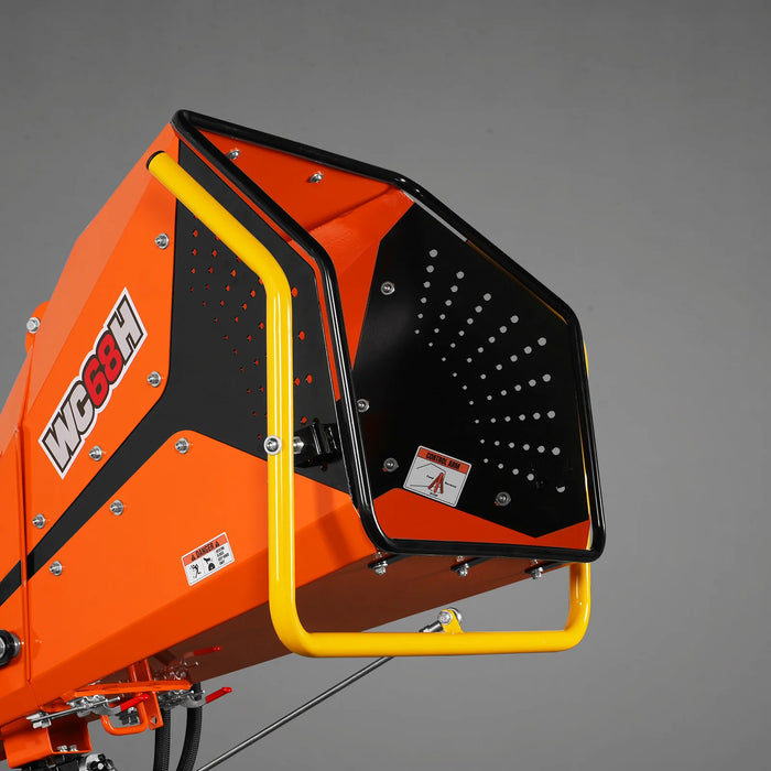 3-Point PTO Stump Grinder & 6",  3 Point Hydraulic PTO Wood Chipper Combo, SG24 & WC68H
