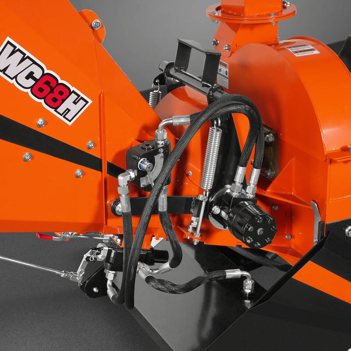 3-Point PTO Stump Grinder & 6",  3 Point Hydraulic PTO Wood Chipper Combo, SG24 & WC68H