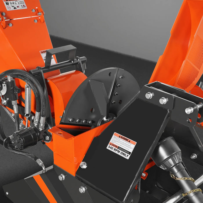 3-Point PTO Stump Grinder & 6",  3 Point Hydraulic PTO Wood Chipper Combo, SG24 & WC68H