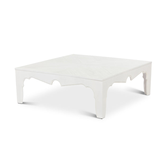 Island Manor Cocktail Table, Whitewash EFT40680 Park Hill