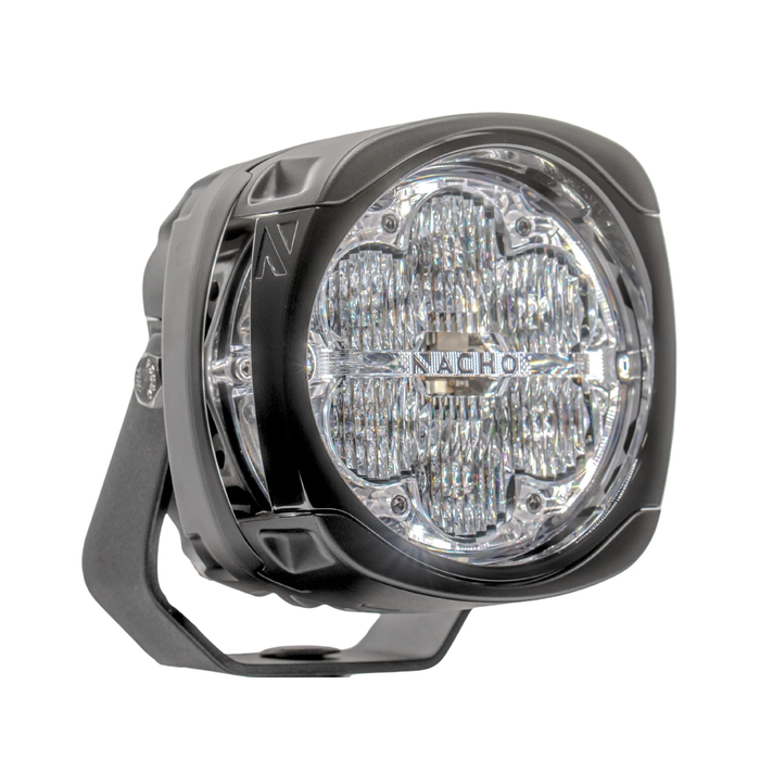 NACHO Quatro Clear SAE Lights with harness Auxiliary Lighting