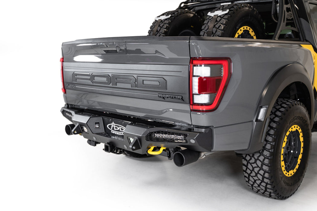 Addictive Desert Designs 2022-2026 Ford Raptor & Raptor R HoneyBadger Rear Bumper – image 4 of 14