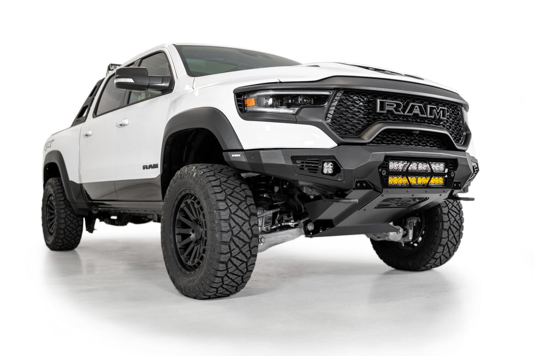 Addictive Desert Designs 2021-2024 RAM 1500 TRX Bomber Front Bumper (20 Inch Lights) – image 7 of 10