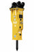 RAMEX RAM hydraulic breaker on a white background, front view, representative photo