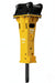 RAMEX RAM hydraulic breaker side view in the studio, representative photo