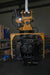 RAMEX side-grip vibro hammer hanging in the workshop, front view