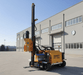 RAMEX SPD solar pile driver parked beside the factory
