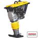 3.6HP Honda Vibratory Rammer Jumping Jack Tamper with Honda GXR120 Engine Impact Force 3,550 lbs/ft - top view