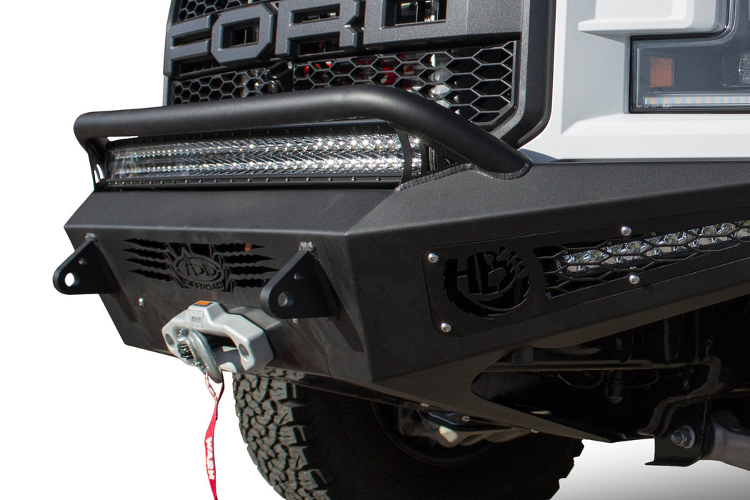 ADD 2017-2020 Ford F-150 Raptor HoneyBadger Front Bumper with Winch Mount Heritage – image 8 of 10