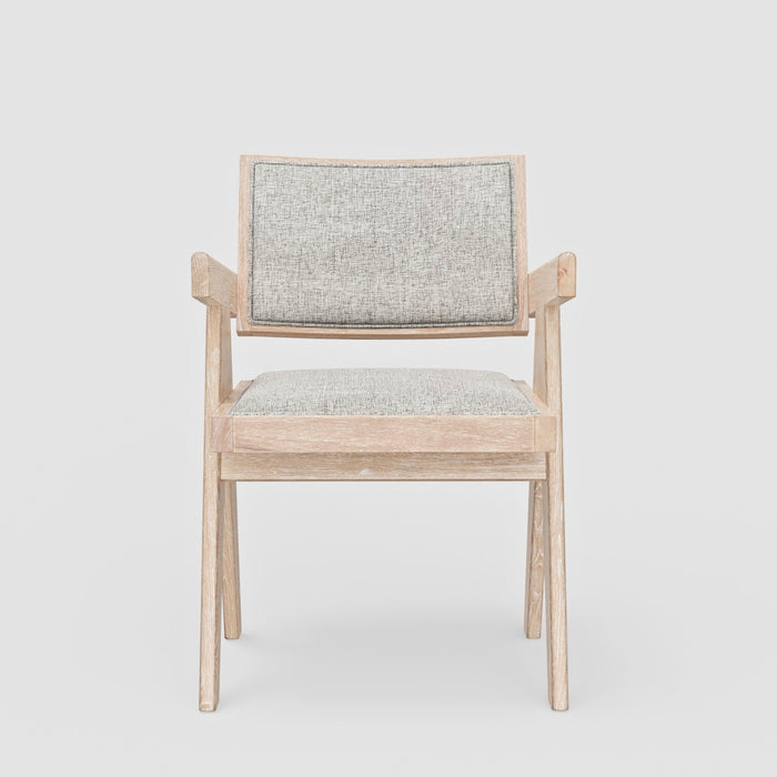 Alpine Furniture Raquel Set of 2 Side Chairs, Driftwood