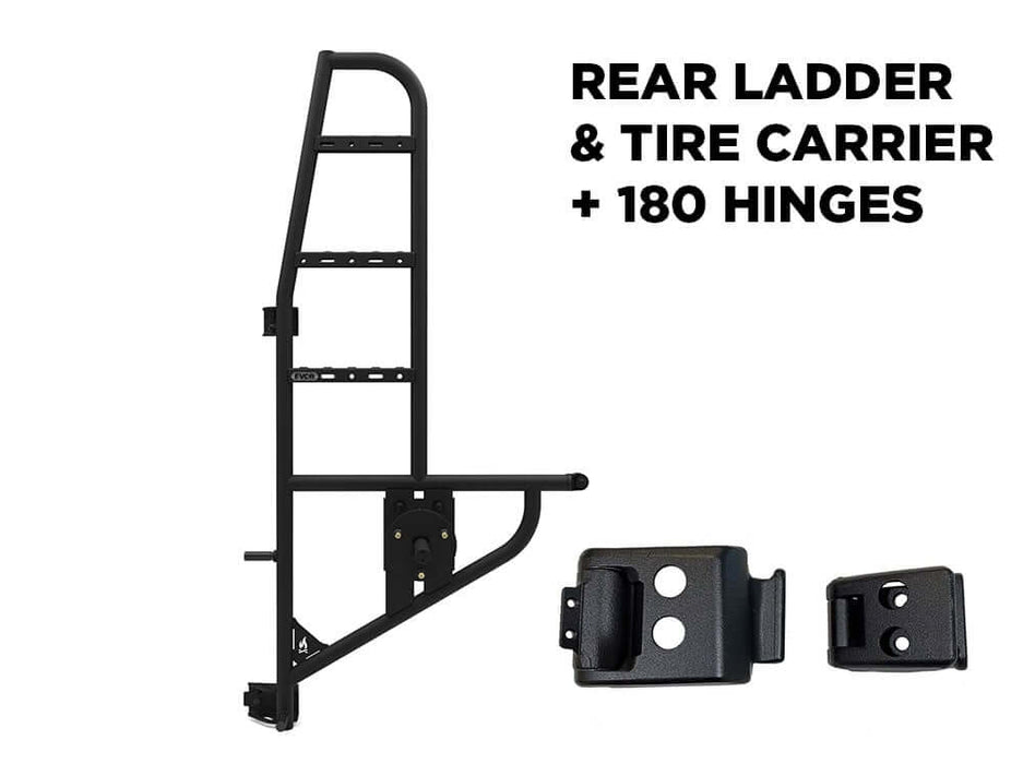 Flatline Van Co. 2019-2026 Mercedes-Benz Sprinter Van Rear Ladder + Tire Carrier – image 9 of 10