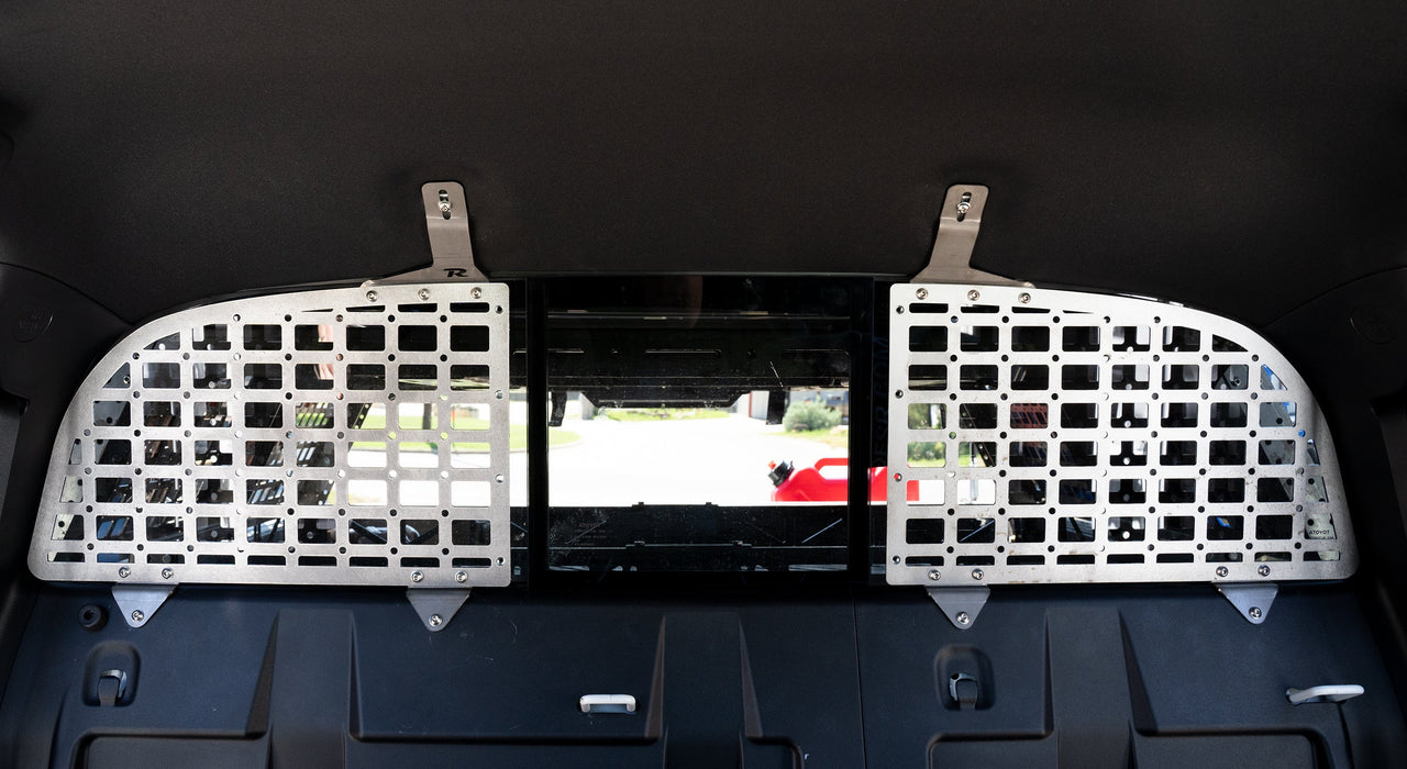 Rago Fabrication 2016-2023 Toyota 3rd Gen Tacoma Endeavor Rear Window Molle Storage Panels – image 4 of 10