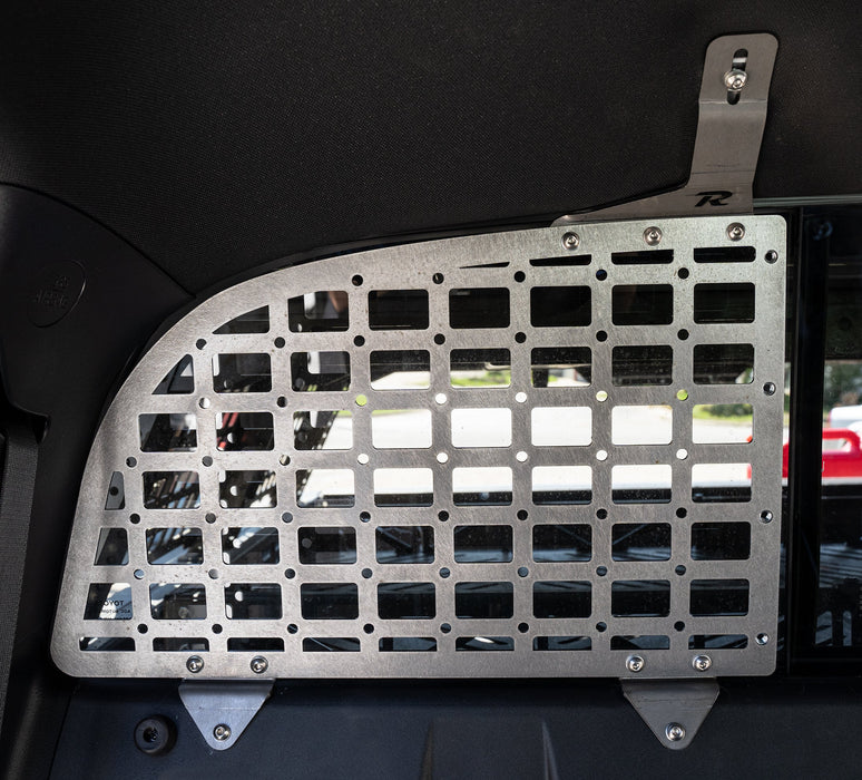 Rago Fabrication 2016-2023 Toyota 3rd Gen Tacoma Endeavor Rear Window Molle Storage Panels – image 7 of 10