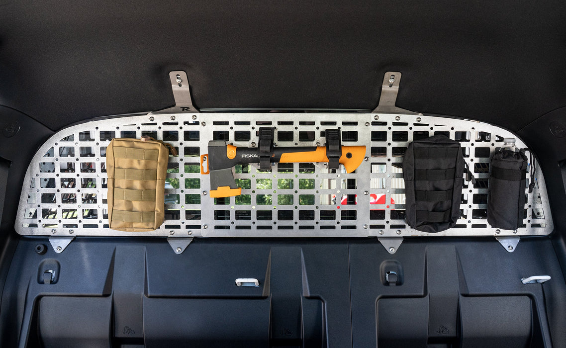 Rago Fabrication 2016-2023 Toyota 3rd Gen Tacoma Endeavor Rear Window Molle Storage Panels – image 3 of 10