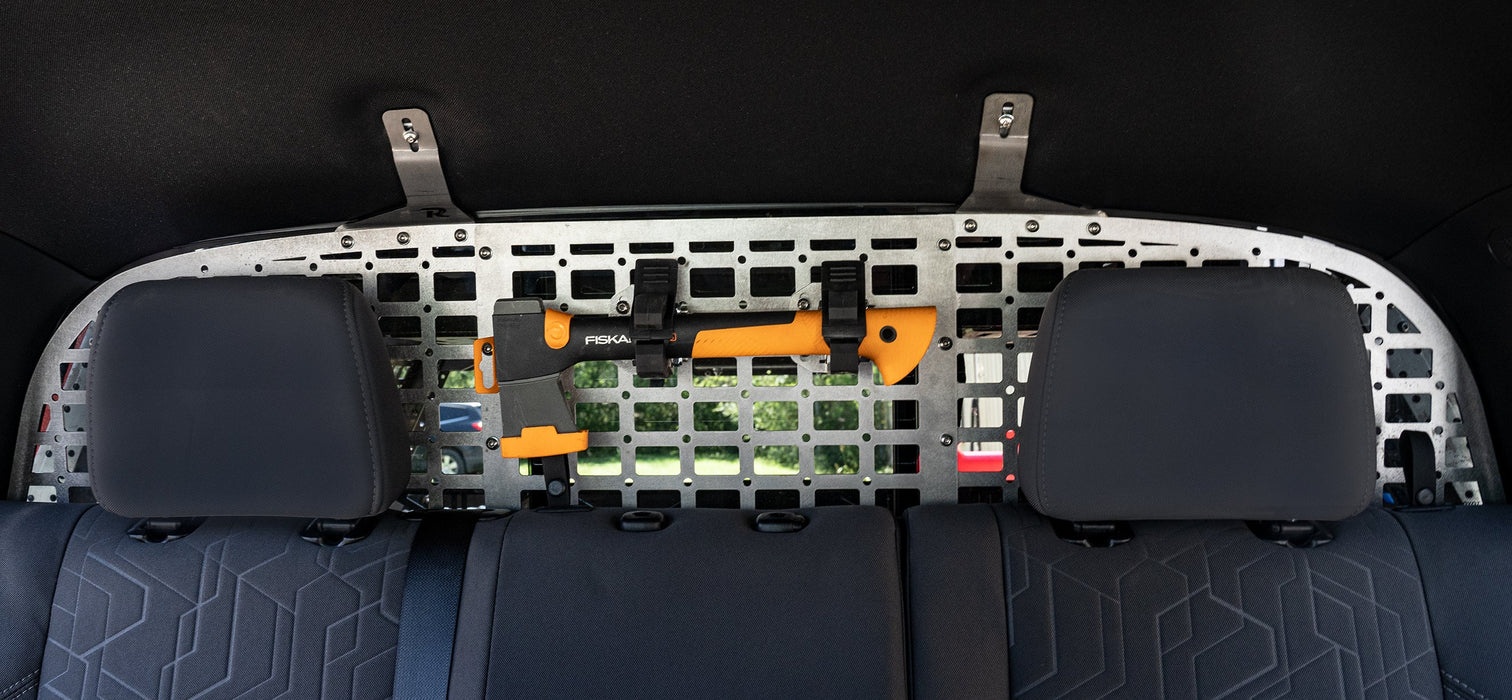 Rago Fabrication 2016-2023 Toyota 3rd Gen Tacoma Endeavor Rear Window Molle Storage Panels – image 5 of 10