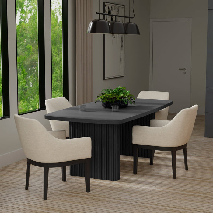 Alpine Furniture Reba Rectangular Dining Table